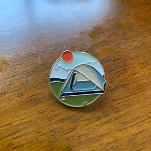 Suburu camping pin!